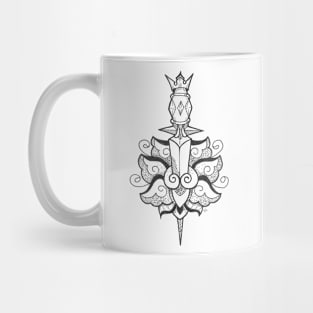 Crown Dagger Mug